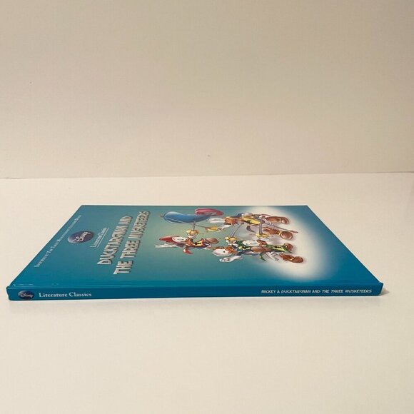 Disney Literature Classics Ducktargnan and the Three Musketeers Hardcover Book - Picture 3 of 15